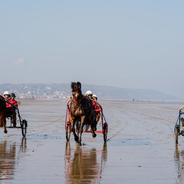 Course sur la plage